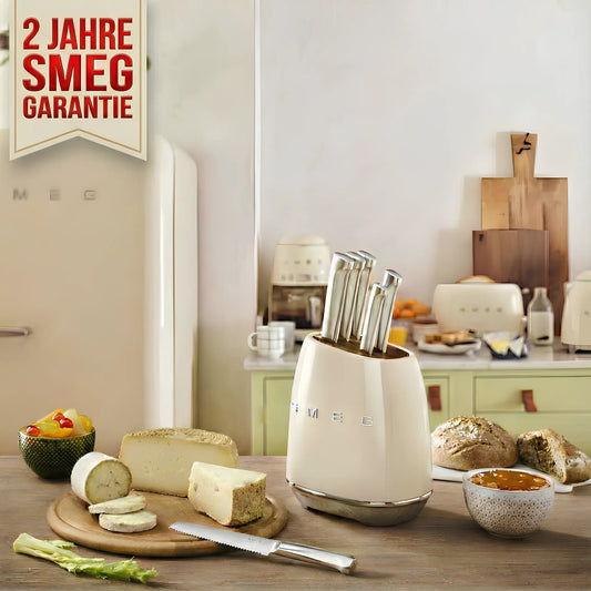 SMEG Messerblock Set
