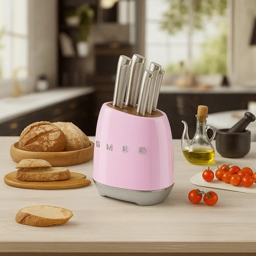 𝗦 𝗠 𝗘 𝗚 Knife Block Set